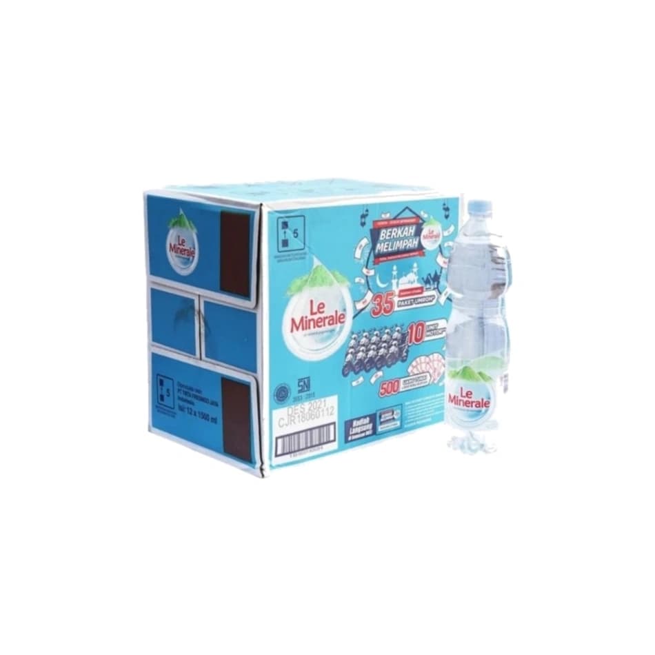 Air Mineral Le Minerale 1500ml isi 12